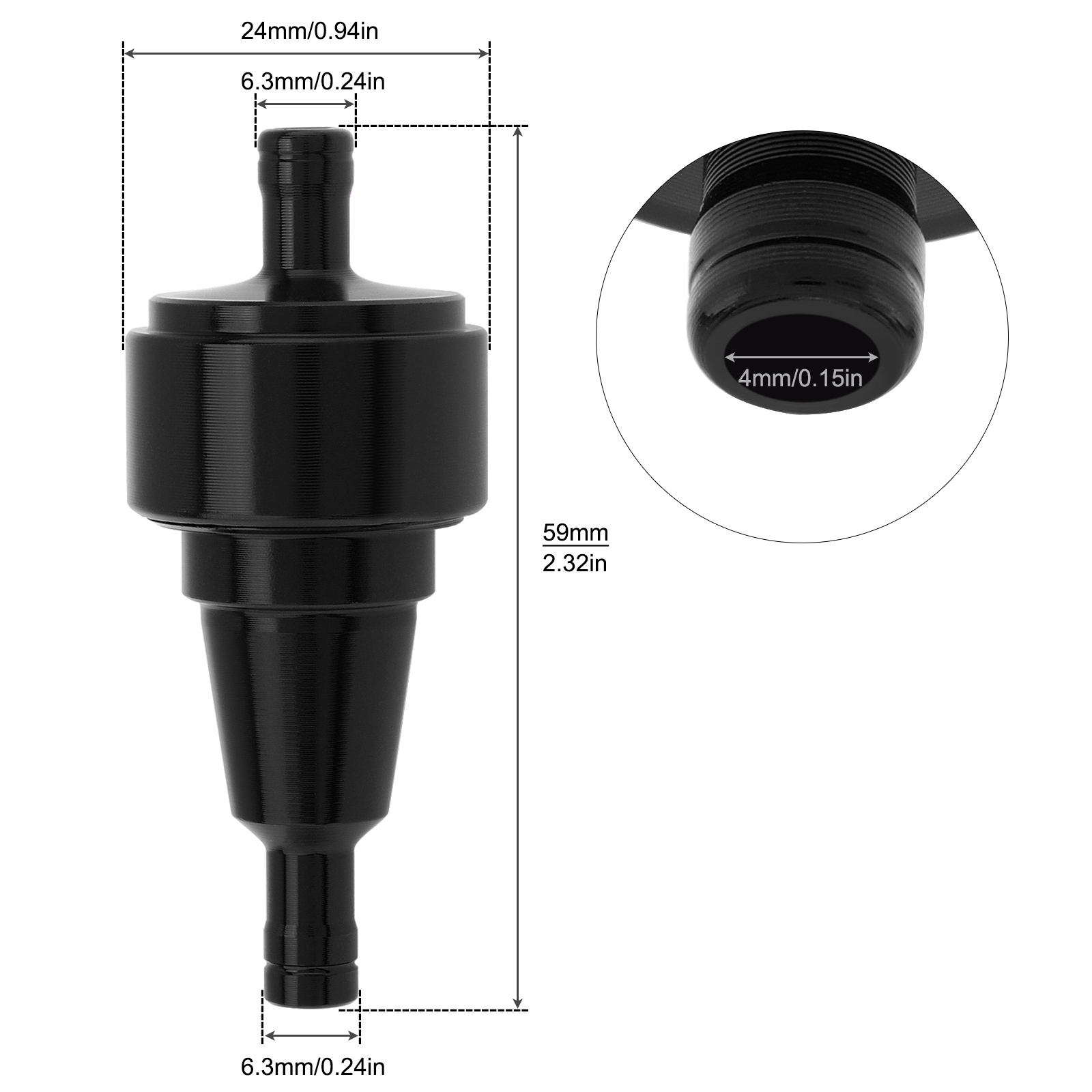 Filtro de combustible para mot - Motorcycle Oil Filter reseña y precio