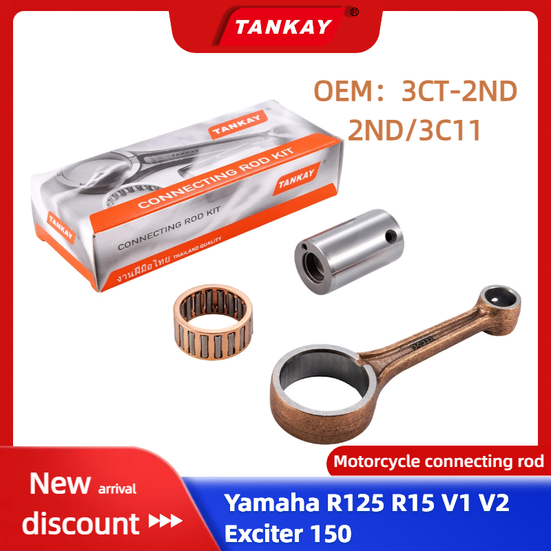 Kit de biela de cigüeñal de mo - Motorcycle Crankshaft reseña y precio